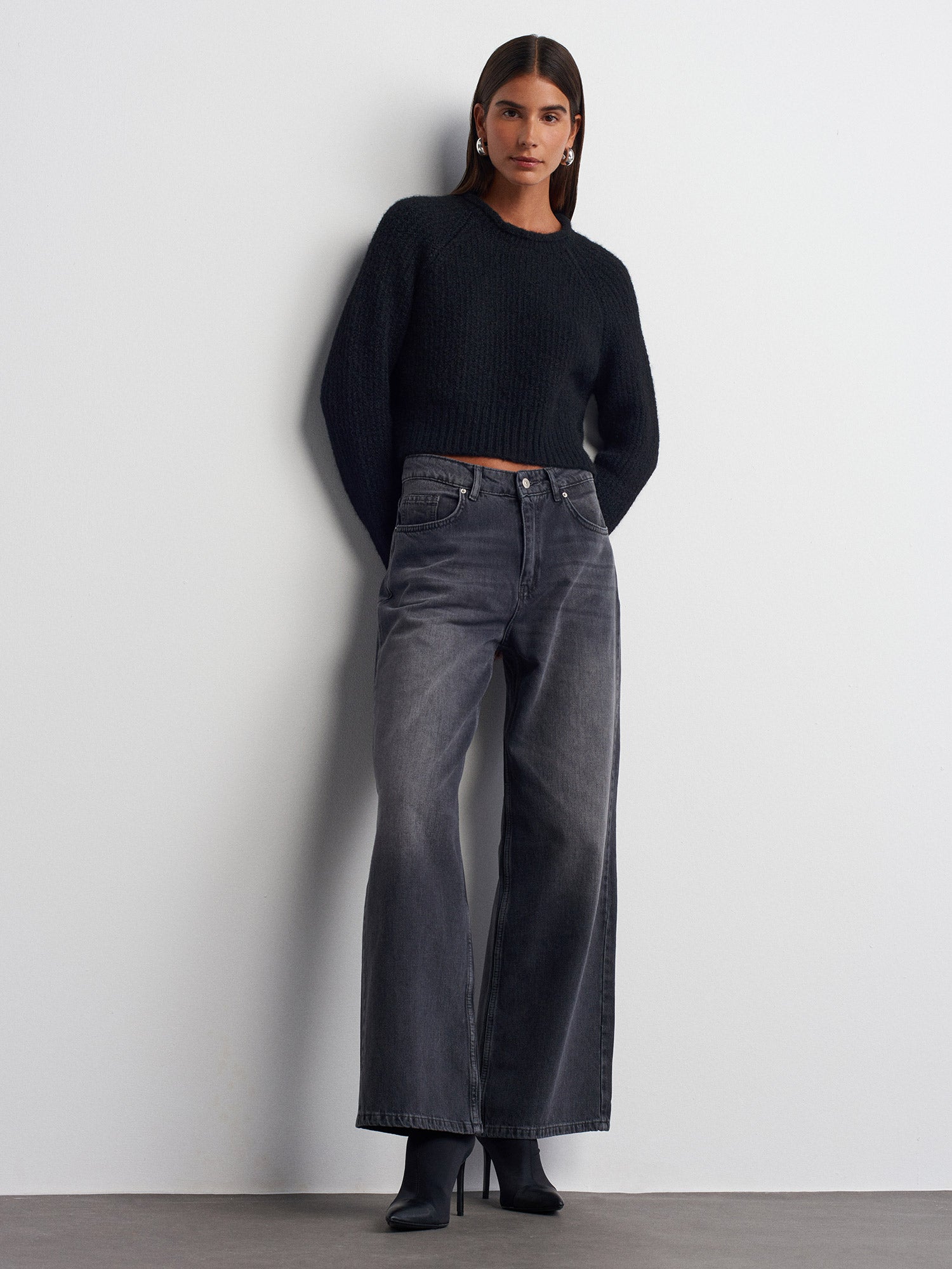 Weekend Plans High Rise Wide Leg Jeans