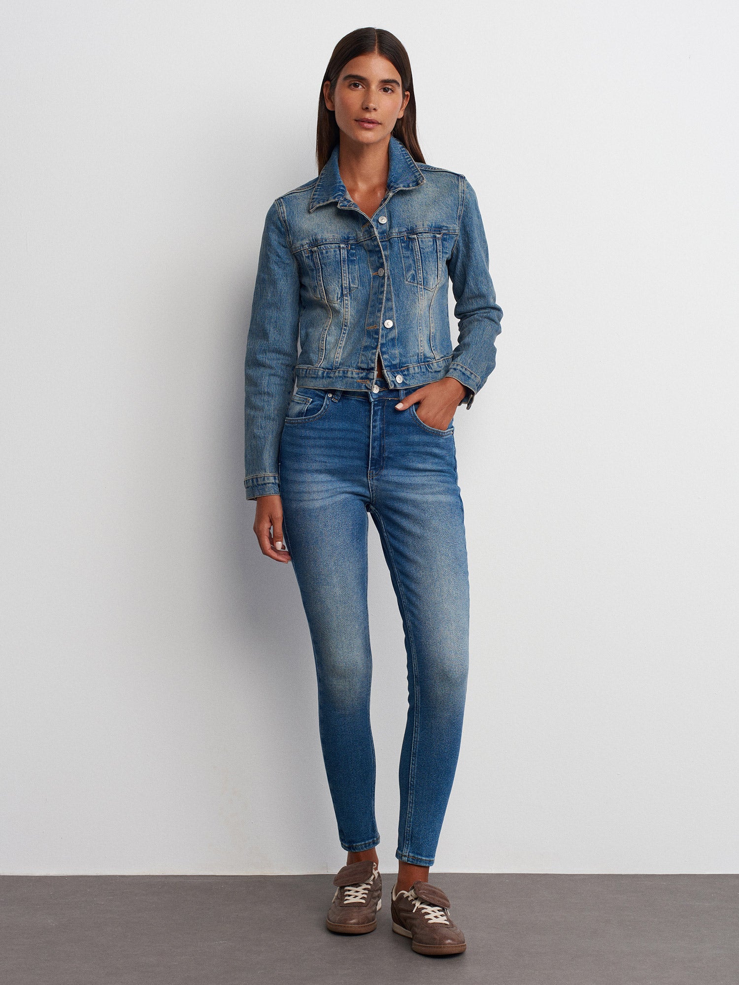 Alba High Rise Skinny Jeans