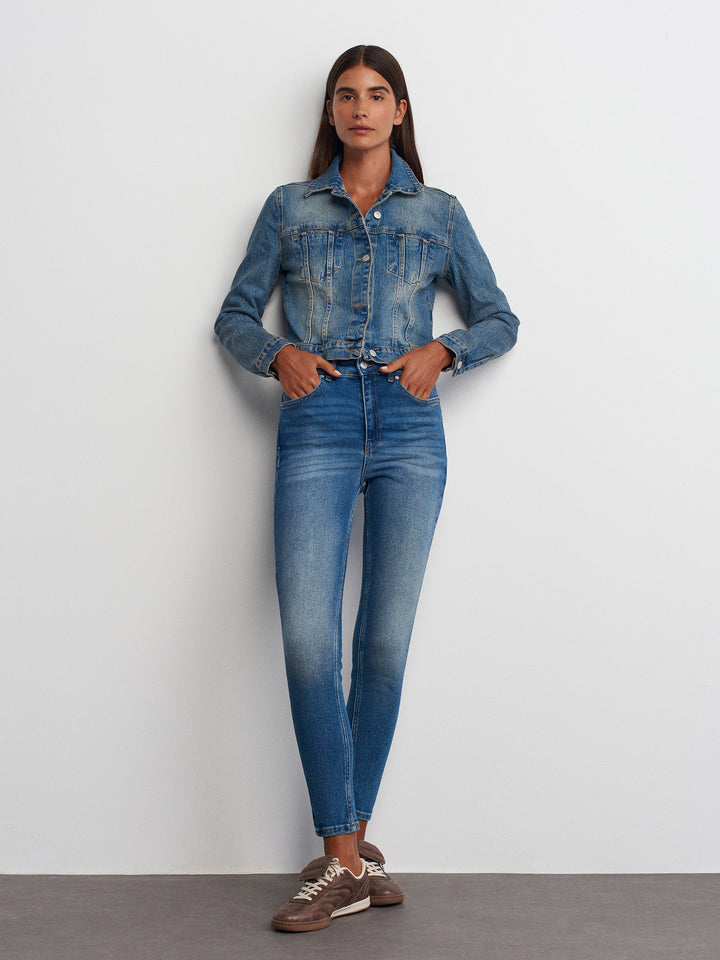 Alba High Rise Skinny Jeans