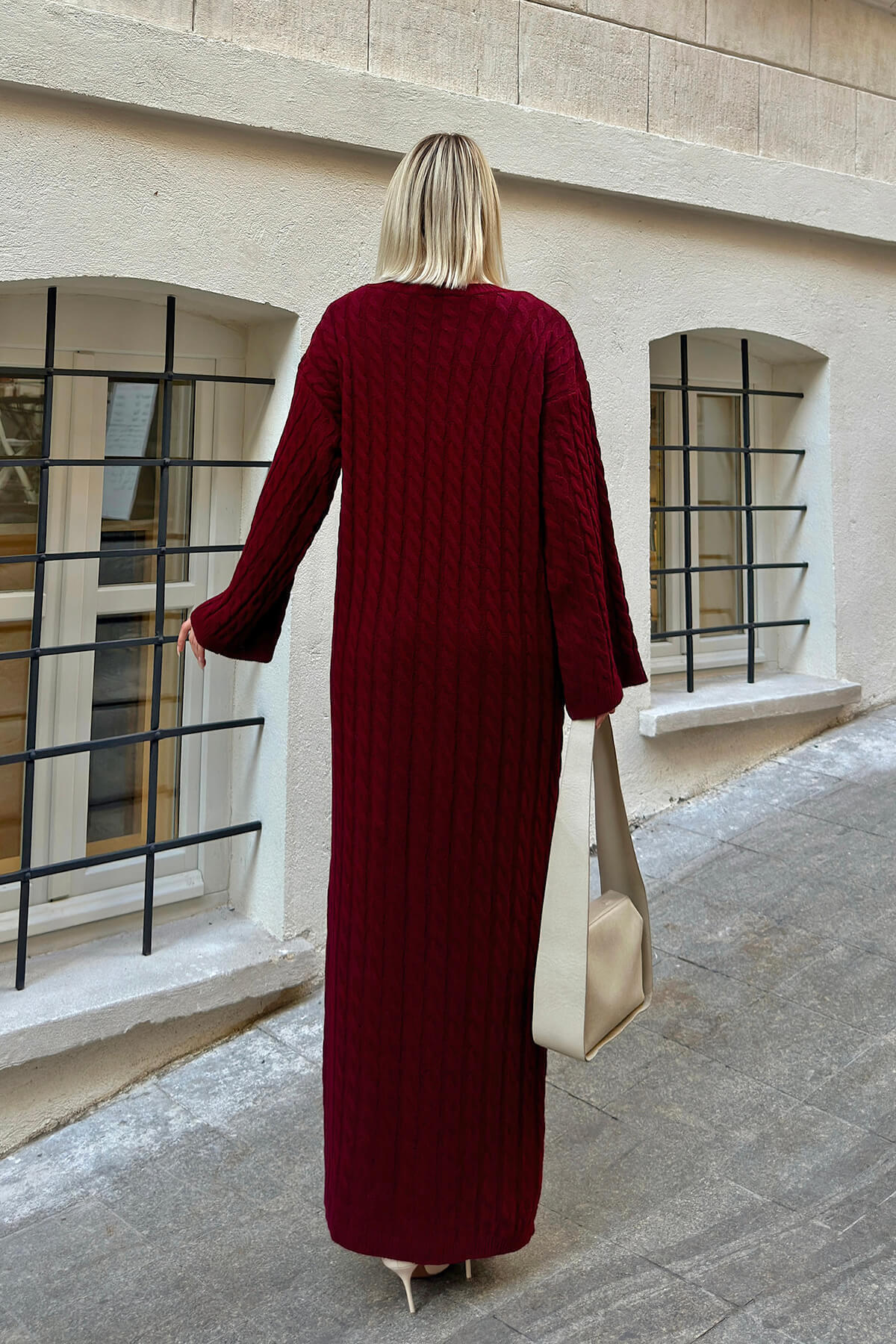 Mollie Chunky Knit Long Dress