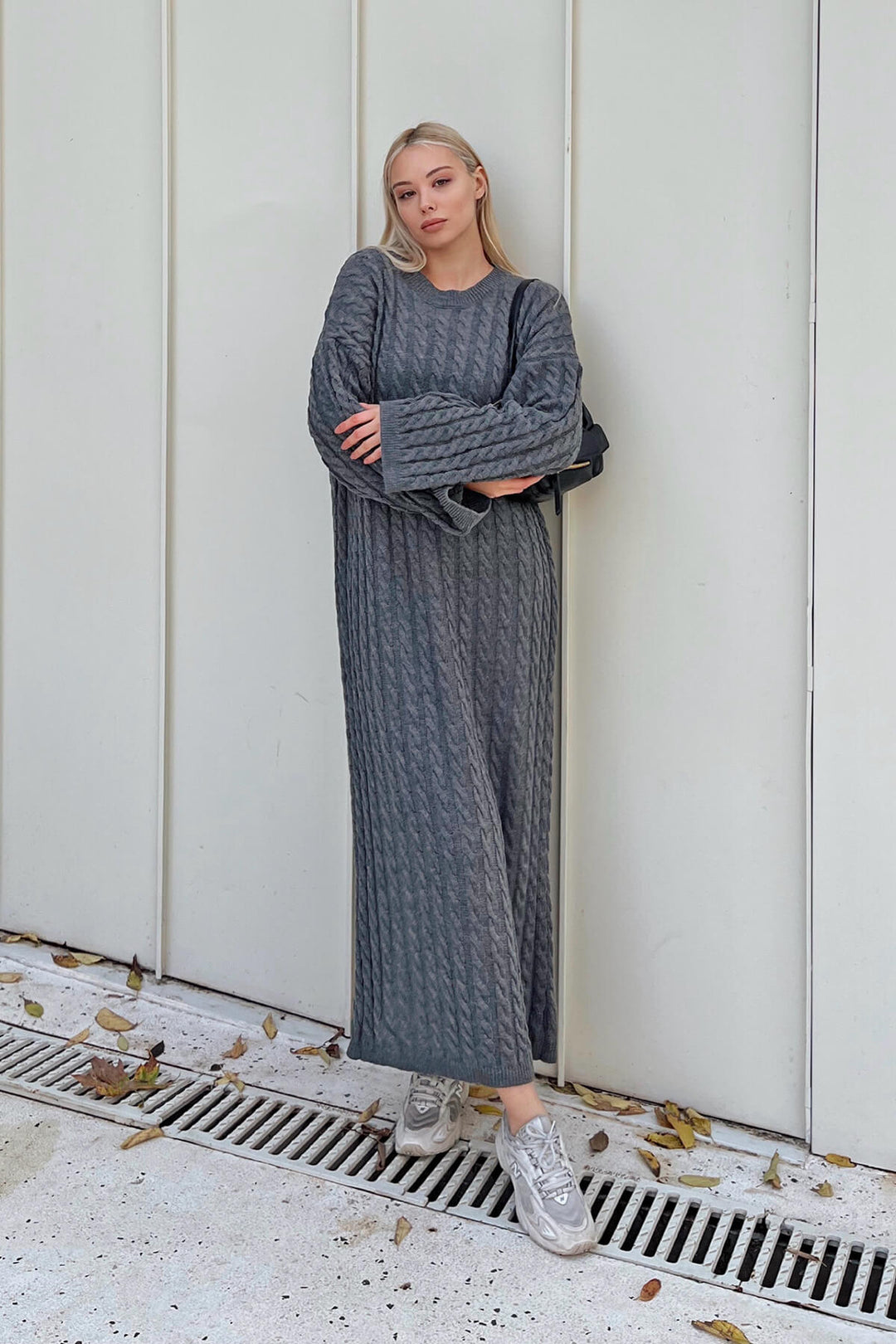 Mollie Chunky Knit Long Dress