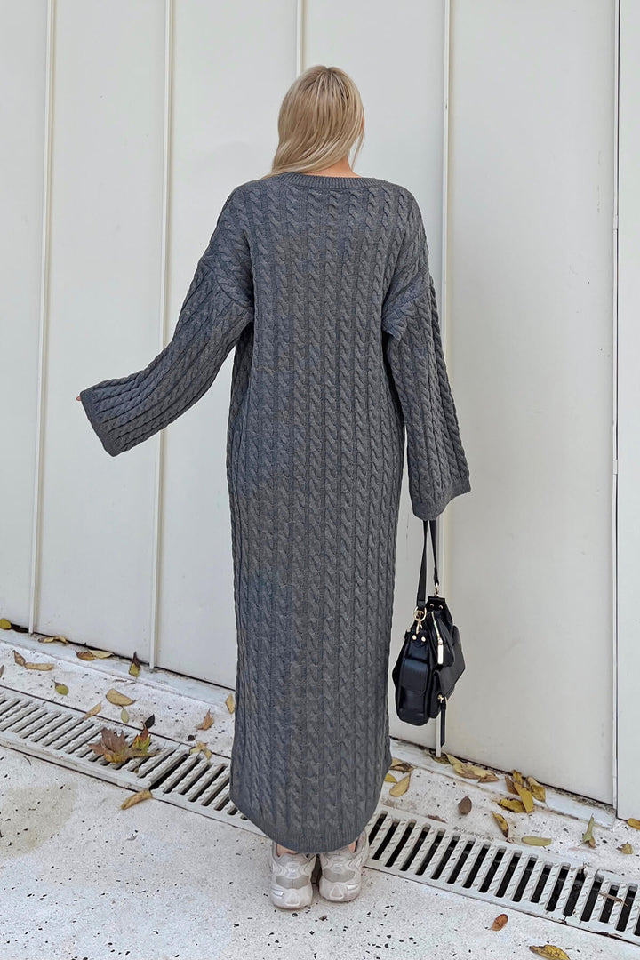 Mollie Chunky Knit Long Dress