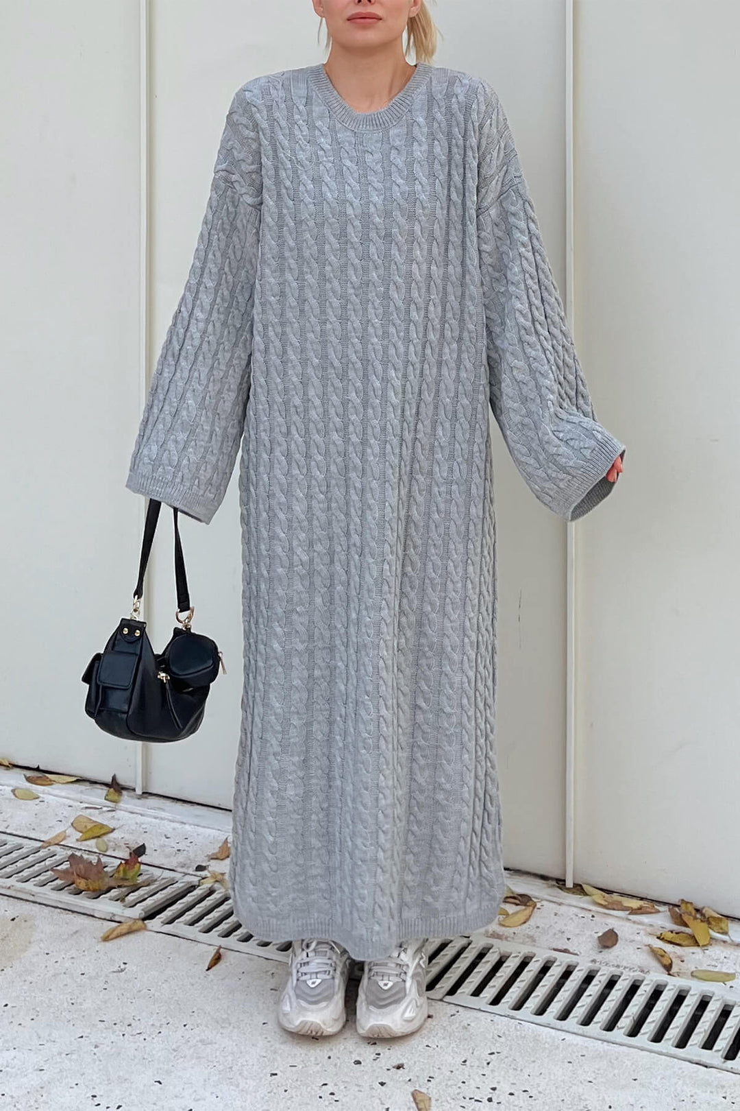 Mollie Chunky Knit Long Dress