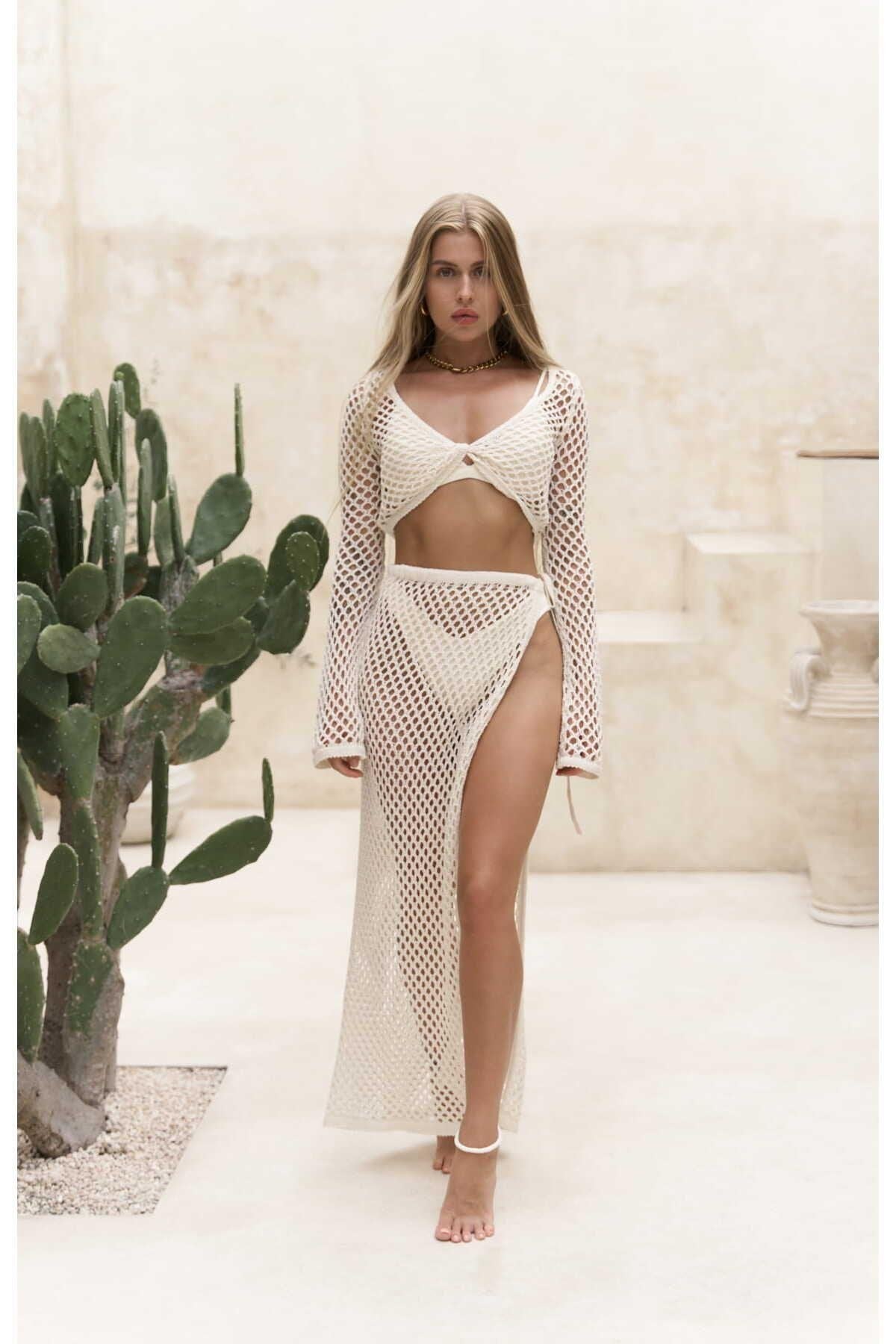 Mediterranean Crochet Co-Ord Set