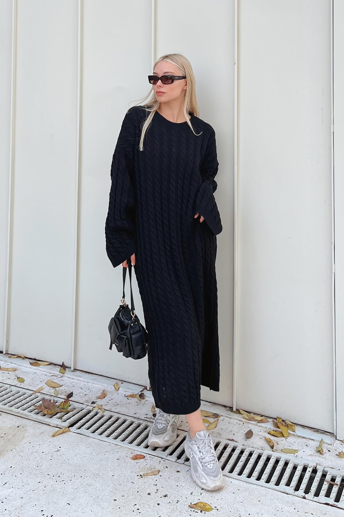 Mollie Chunky Knit Long Dress